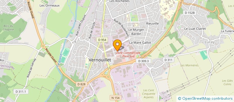 localisation de l'entreprise COLORS A TIFS à VERNOUILLET