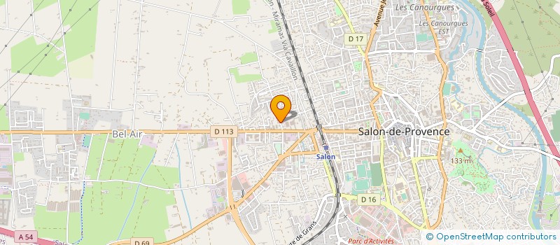 localisation de l'entreprise COLORS OF POLY PERFORMANCE MOTO  SALON-DE-PROVENCE