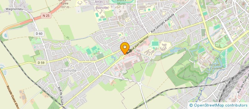 localisation de l'entreprise COLORS ONE  DAINVILLE