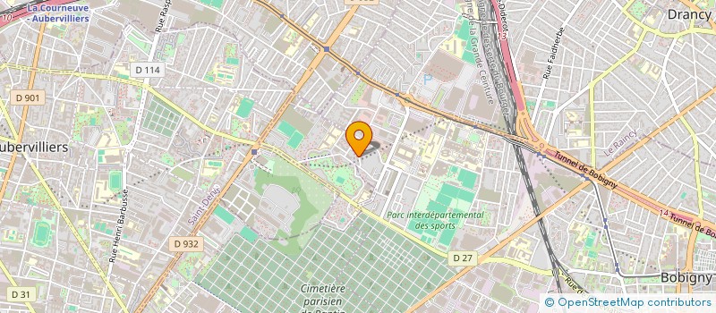 localisation de l'entreprise COLORS UNLIMITED  BOBIGNY