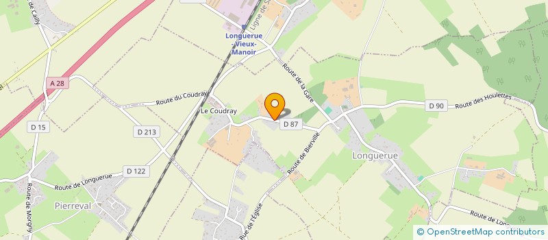 localisation de l'entreprise COLOSA  LONGUERUE