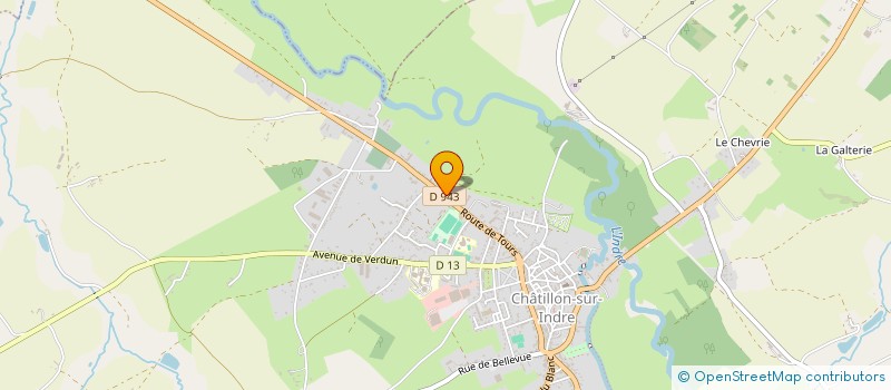 localisation de l'entreprise COLOSIO à CHATILLON-SUR-INDRE