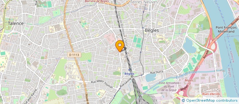 localisation de l'entreprise COLOSOLIDAIRE à BEGLES