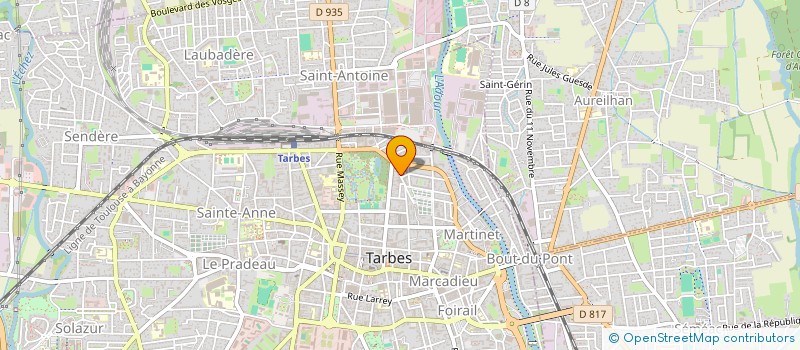 localisation de l'entreprise COLOSSAL BRAND  TARBES