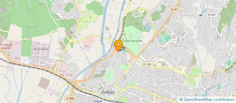 localisation de l'entreprise COLOSSAL SECURITE à FREJUS