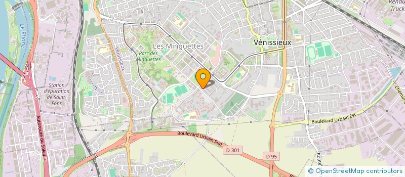 localisation de l'entreprise COLOSSE SECURITE PRIVEE  VENISSIEUX