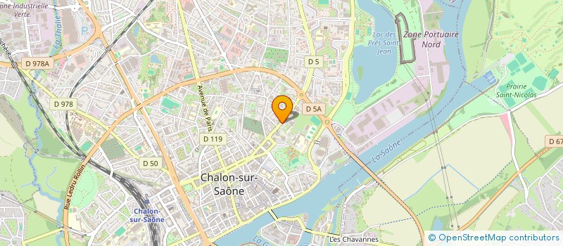 localisation de l'entreprise COLOU IMMO à CHALON-SUR-SAONE
