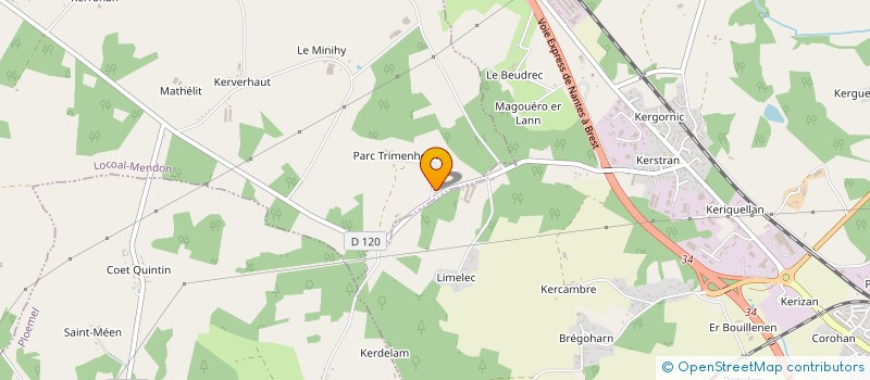 localisation de l'entreprise COLP IMMOBILIER  LOCOAL-MENDON