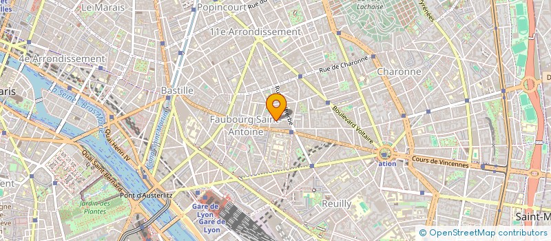 localisation de l'entreprise COLSERVICES à PARIS