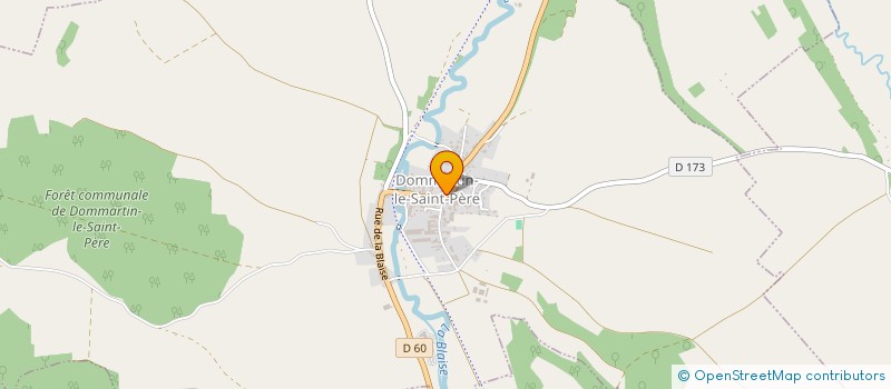 localisation de l'entreprise COLSON à DOMMARTIN-LE-SAINT-PERE