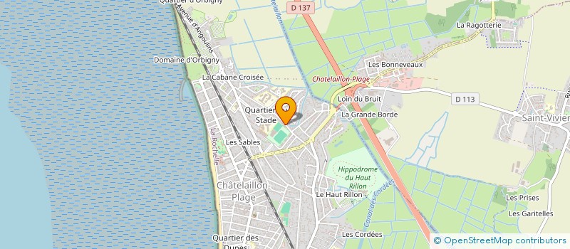 localisation de l'entreprise COLSON CONSEILS à CHATELAILLON-PLAGE