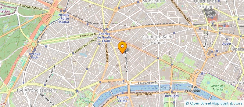 localisation de l'entreprise COLSPA SAS à PARIS
