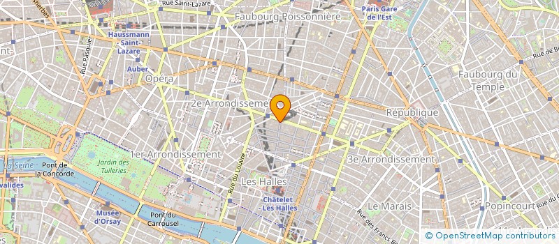localisation de l'entreprise COLT à PARIS