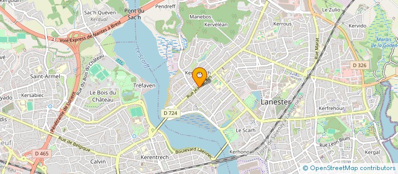 localisation de l'entreprise COLT  LANESTER