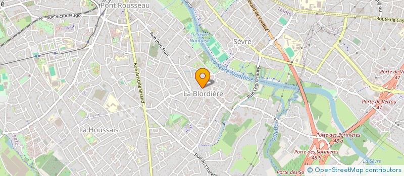 localisation de l'entreprise COLT  REZE