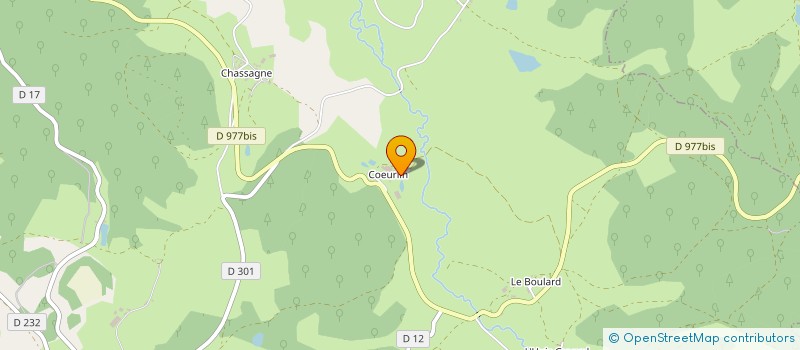 localisation de l'entreprise COLTIER GILBERT ET MARTINE à OUROUX EN MORVAN