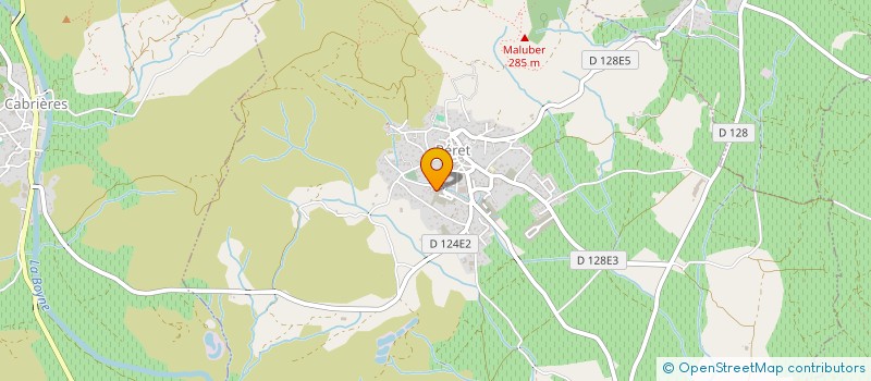 localisation de l'entreprise COLTOU IMMO  PERET