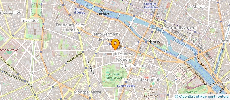 localisation de l'entreprise COLUMBA PARIS à PARIS