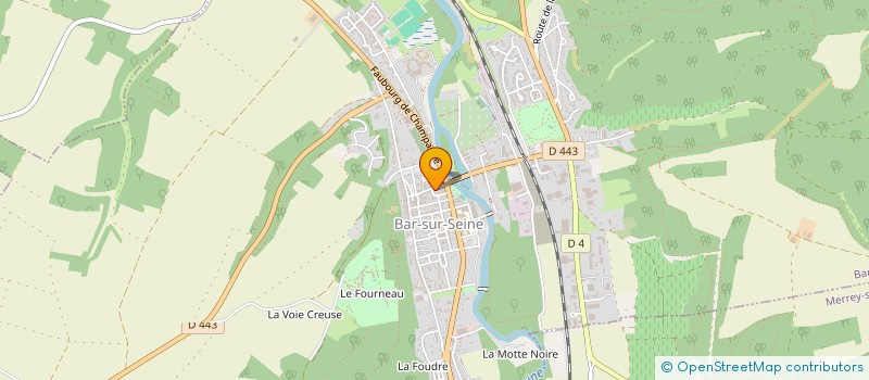 localisation de l'entreprise COLUMBIA à BAR-SUR-SEINE