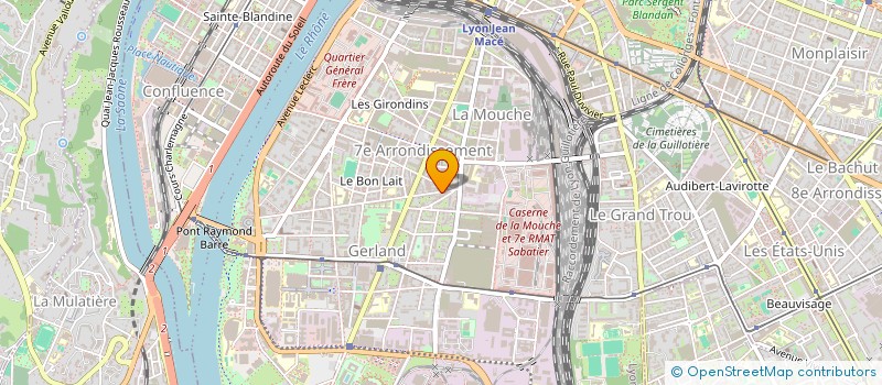 localisation de l'entreprise COLUMBUS à LYON