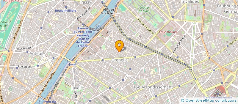 localisation de l'entreprise COLUMBUS MARINE à PARIS