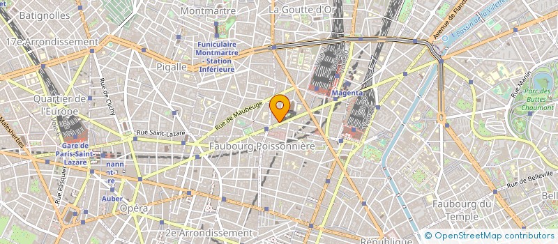 localisation de l'entreprise COLUMBUS RETAIL à PARIS