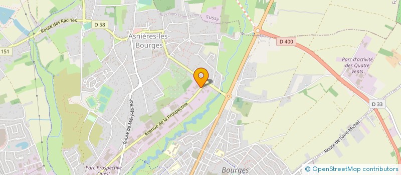 localisation de l'entreprise COLVEMAT CENTRE AUVERGNE. à BOURGES
