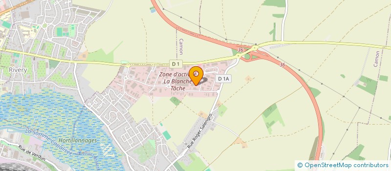 localisation de l'entreprise COLVEMAT PICARDIE  CAMON