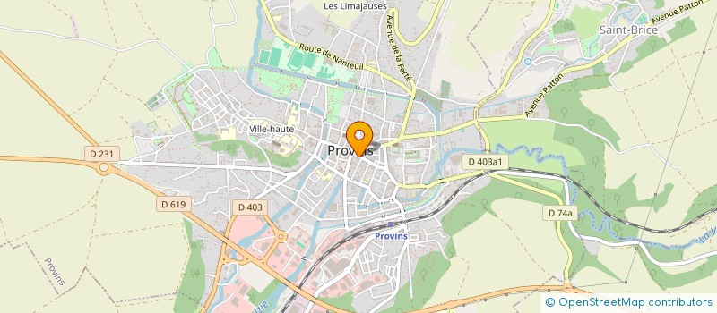 localisation de l'entreprise COLVERT à PROVINS