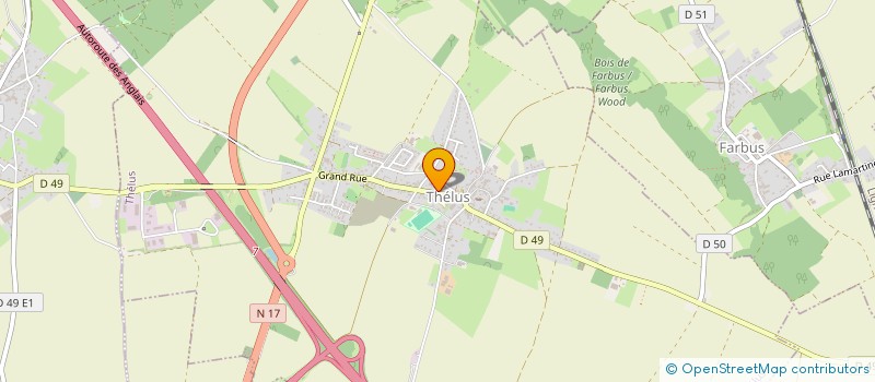 localisation de l'entreprise COLY  WILLERVAL