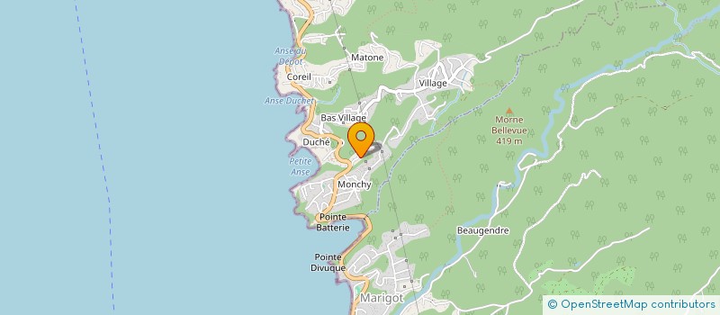 localisation de l'entreprise COLYBRY BTP à BOUILLANTE