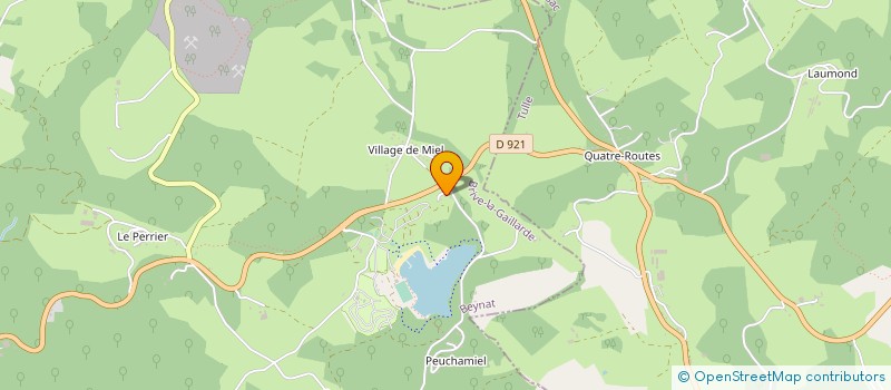localisation de l'entreprise COLYMAT à BEYNAT