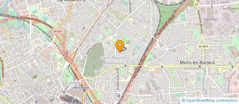 localisation de l'entreprise COM 3 S COMMUNICATIONS SECURITES SYSTEMS SERVICES à LILLE