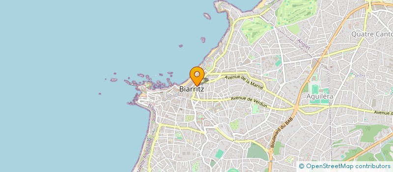 localisation de l'entreprise COM à BIARRITZ