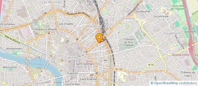 localisation de l'entreprise COM à TOULOUSE