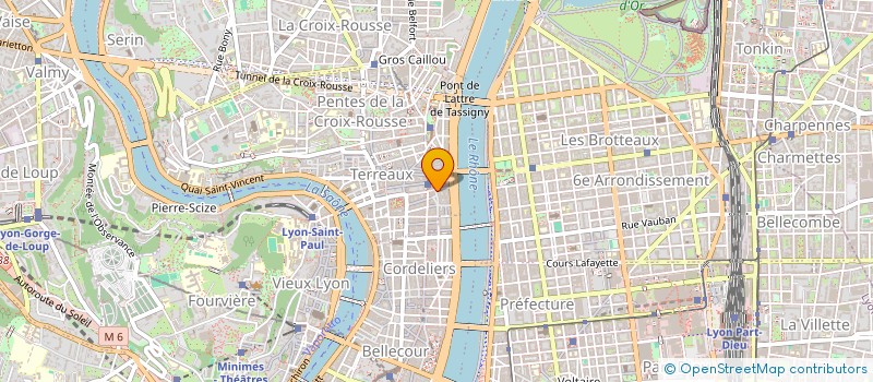 localisation de l'entreprise COM ACCUEIL REUNION METROPOLE à LYON