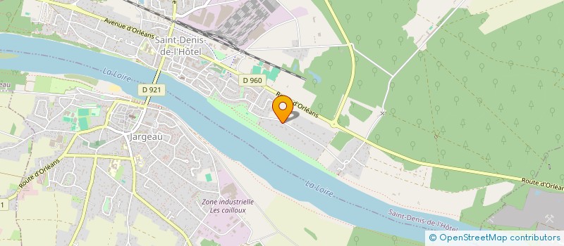 localisation de l'entreprise COM'ACT à SAINT-DENIS-DE-L'HOTEL