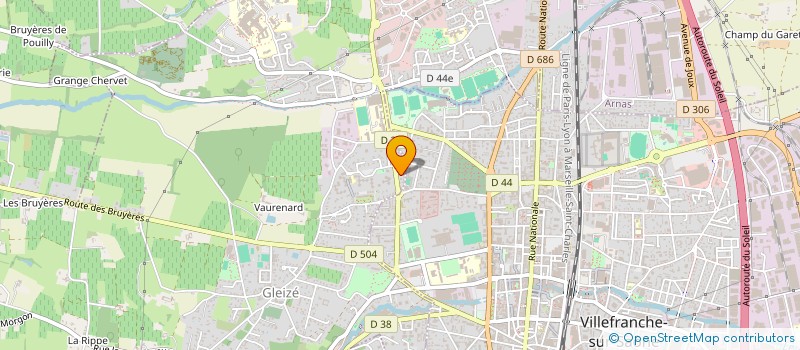 localisation de l'entreprise COM ADVANCE  LIMAS