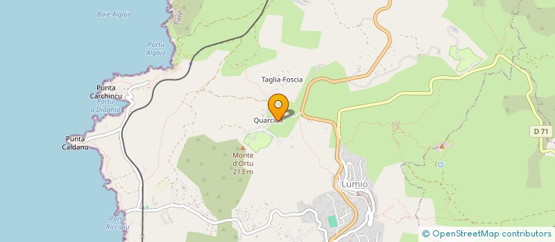 localisation de l'entreprise COM-ALU à CALVI
