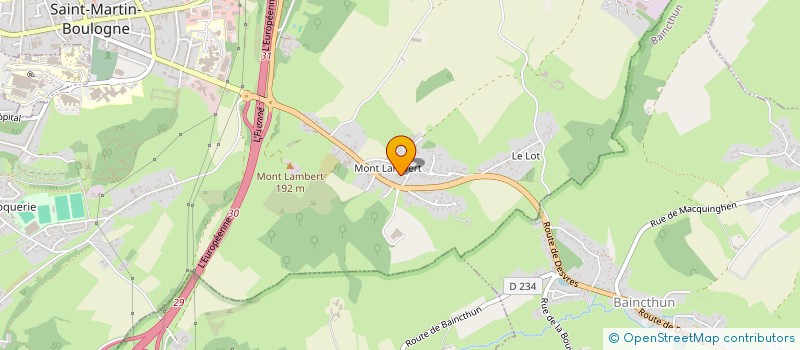 localisation de l'entreprise COM AND EVENTS  SAINT-MARTIN-BOULOGNE