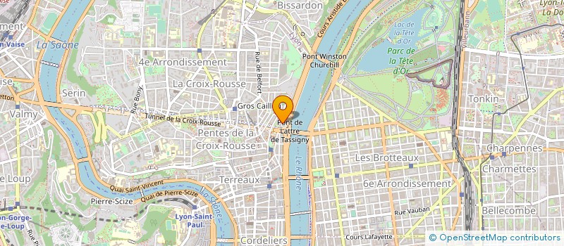 localisation de l'entreprise COM ARA à LYON