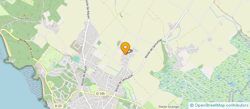 localisation de l'entreprise COM-ARTCOM  MESCHERS-SUR-GIRONDE