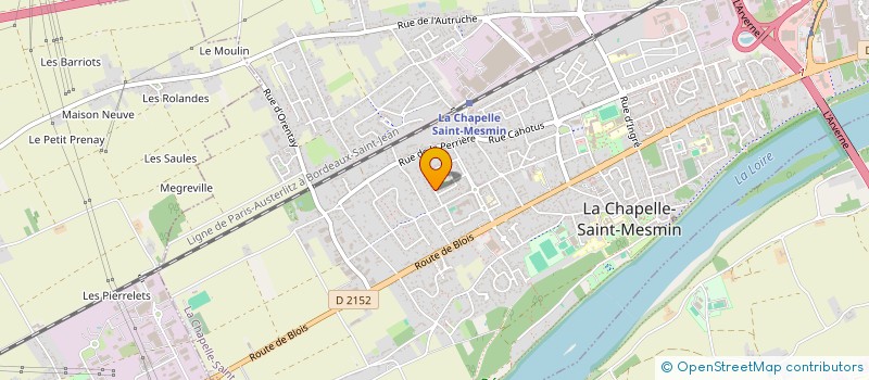 localisation de l'entreprise COM'ARTIZ à LA CHAPELLE-SAINT-MESMIN