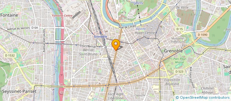 localisation de l'entreprise COM ASSIST RICREATIVO ITALIANO à GRENOBLE