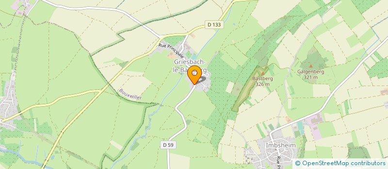 localisation de l'entreprise COM ASSOCIEE DE GRIESBACH LE BASTBERG à BOUXWILLER