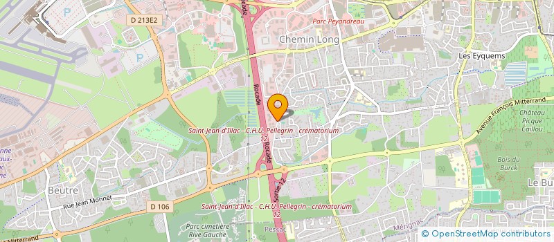 localisation de l'entreprise @COM.AUDIT SOCIETE D'EXPERTISE COMPTABLE ET DE COMMISSARIAT AUX COMPTES à MERIGNAC