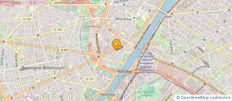localisation de l'entreprise COM AV à PARIS