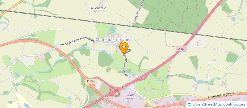 localisation de l'entreprise COM BOULEVARD à LA ROCHE-SUR-YON
