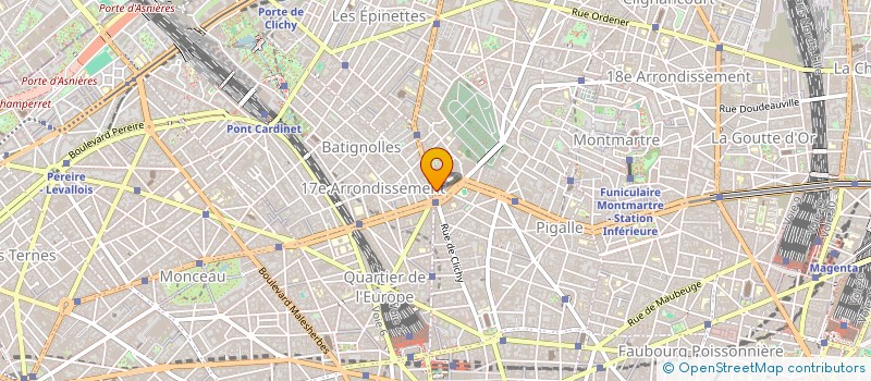 localisation de l'entreprise COM CAST INTERNATIONAL à PARIS
