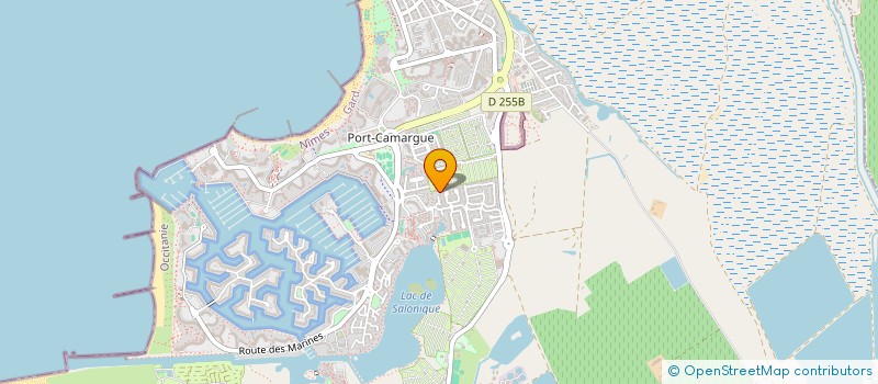 localisation de l'entreprise COM & CO  LE GRAU-DU-ROI